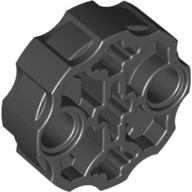Lego kulatý konektor, černá (6156897, 6186133)